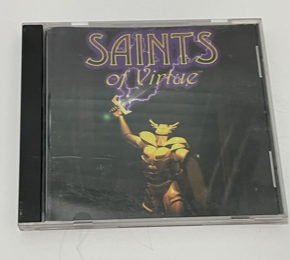 Saints of Virtue PC Game Windows 95/98 Christian Game Design Armor Of God Battle